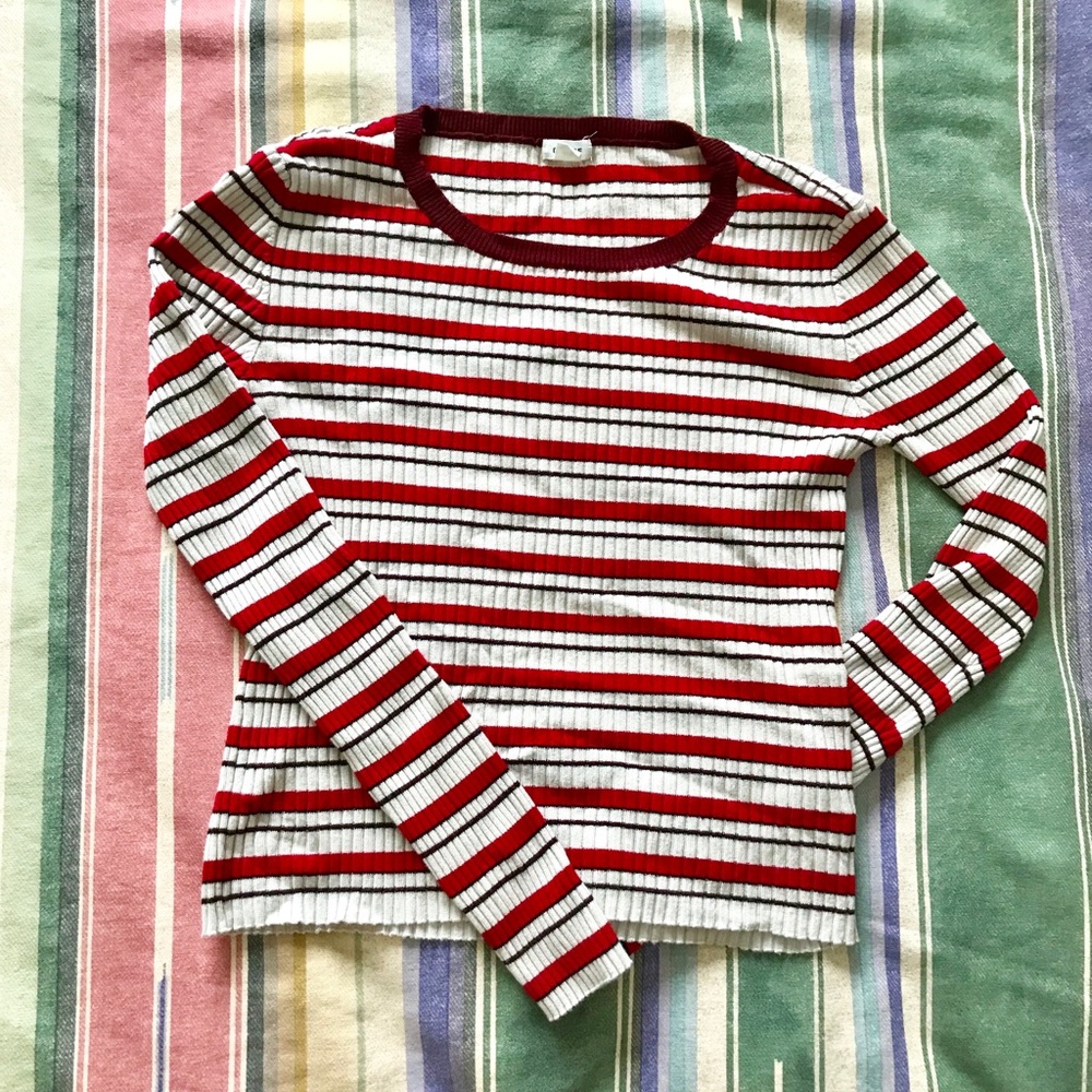 ❤️NWOT GARAGE body con long sleeve sweater M❤️